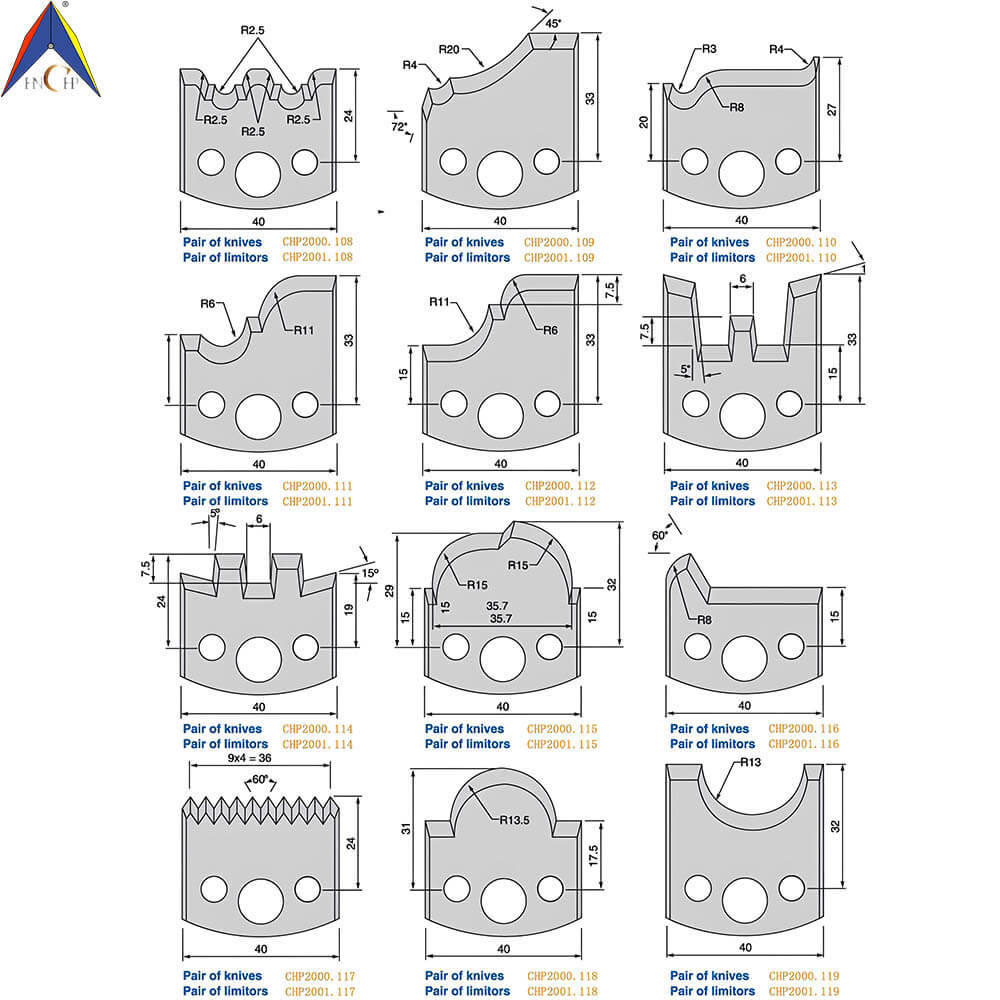 CHPJ001.01 - Carbide Insert Cutterhead Ⅰ