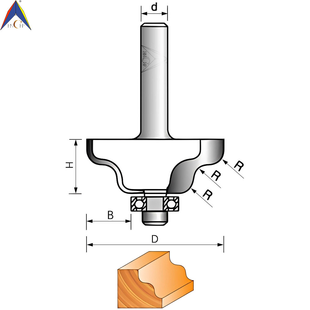 CHP2030 - Wavy Edge Router Bit