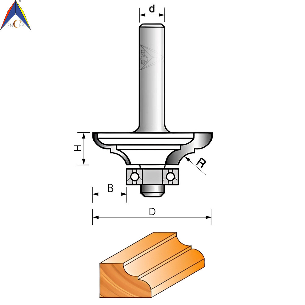 CHP2102 - S Classical Ogee Router Bit