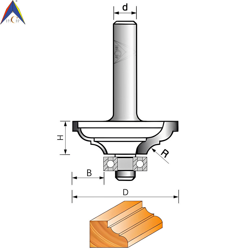 CHP2103 - S Classical Ogee Router Bit