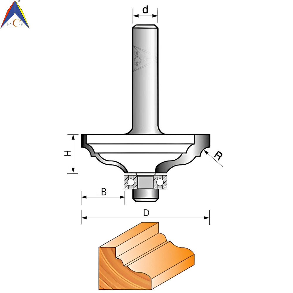 CHP2111 - Classical Ogee Router Bit