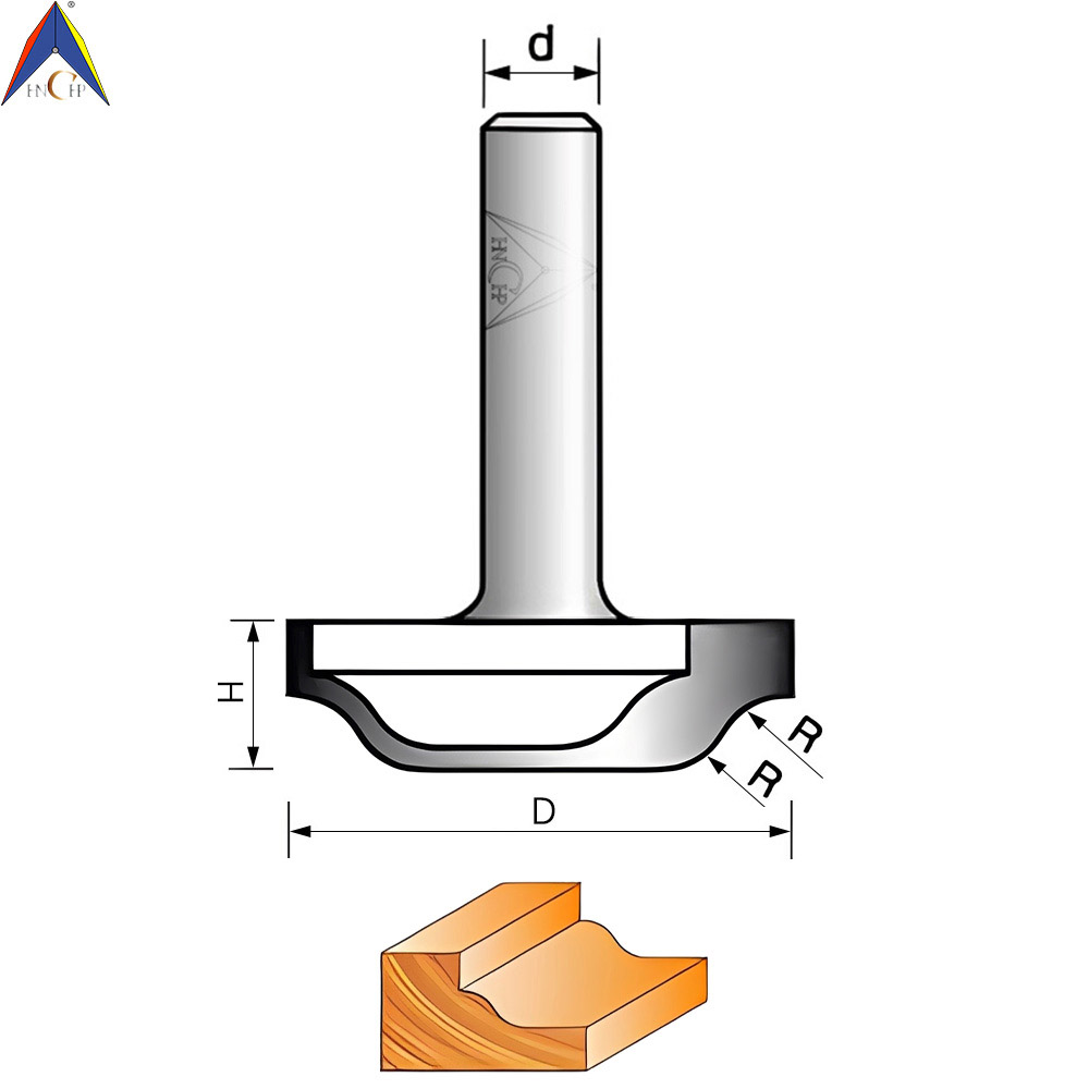 CHP2154 - Ogee Plunge Router Bit