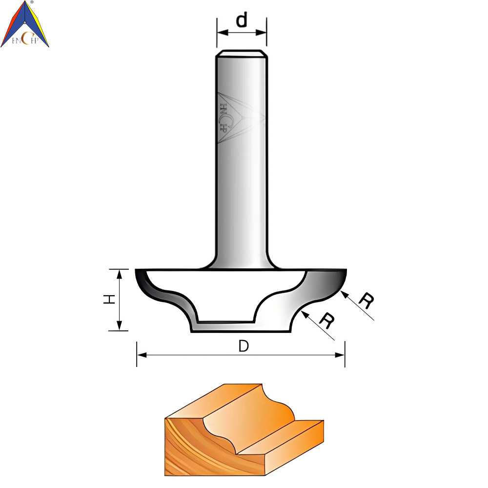 CHP2155 - Traditional Ogee Plunge Router Bit