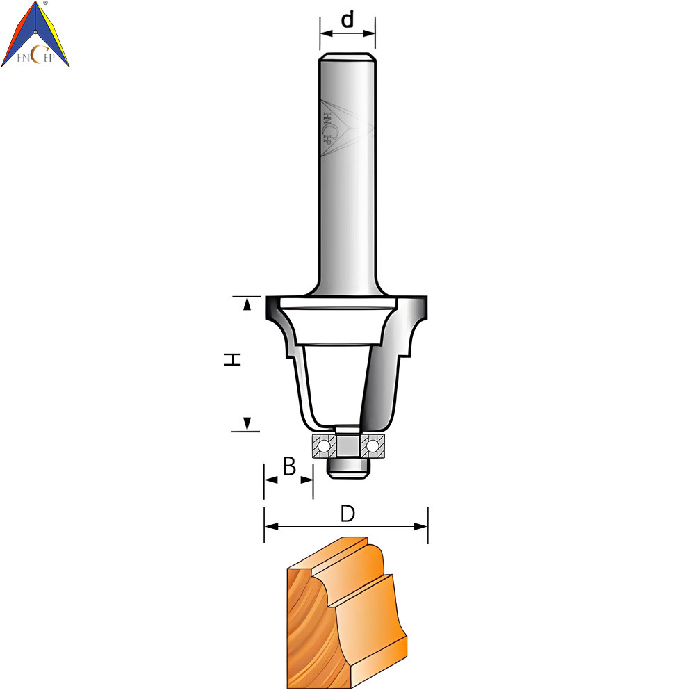 CHP2201 - Face Molding Router Bit