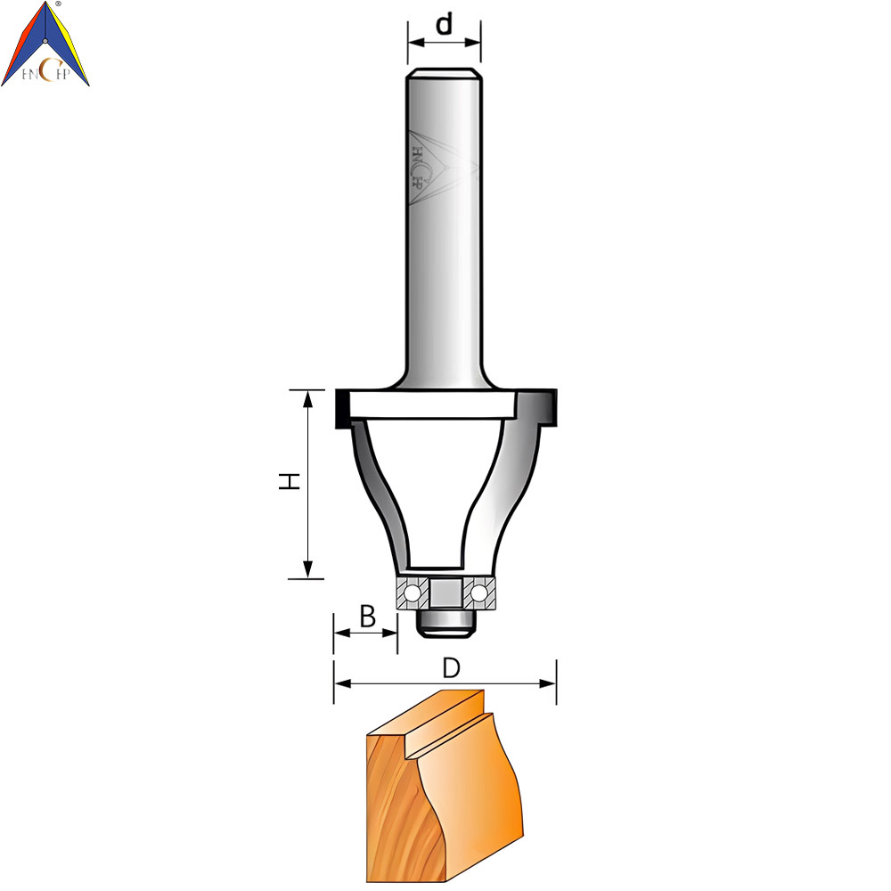 CHP2206 - Face Molding Router Bit