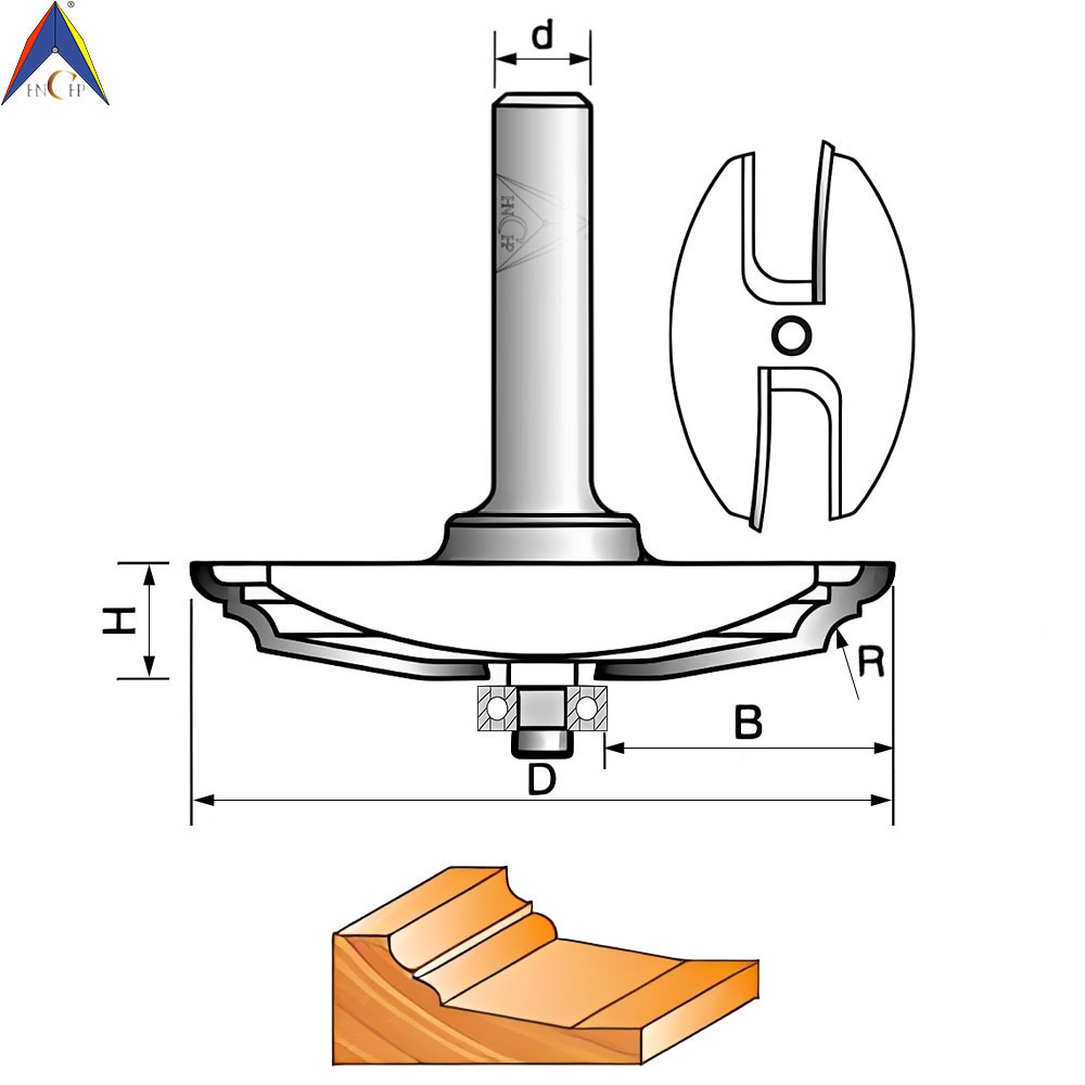 CHP3007 - Raised Panel Router Bit