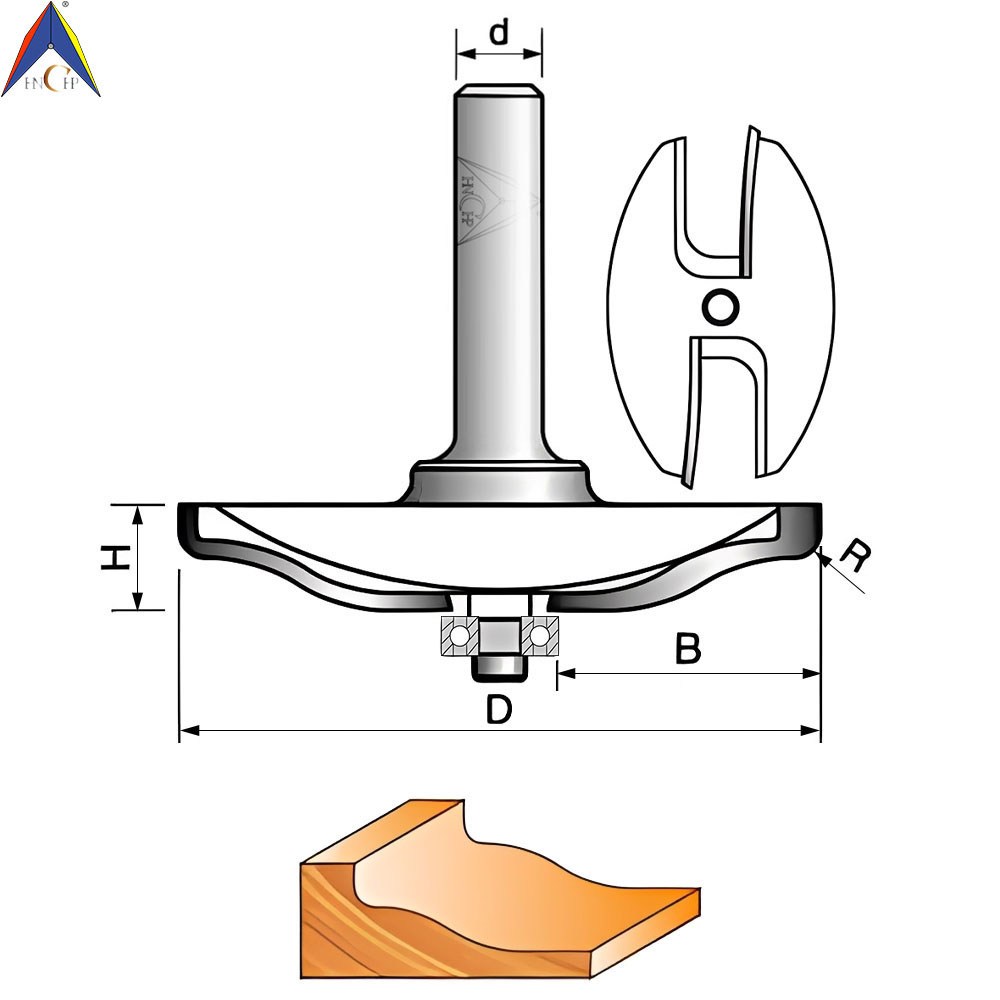 CHP3008 - Raised Panel Router Bit