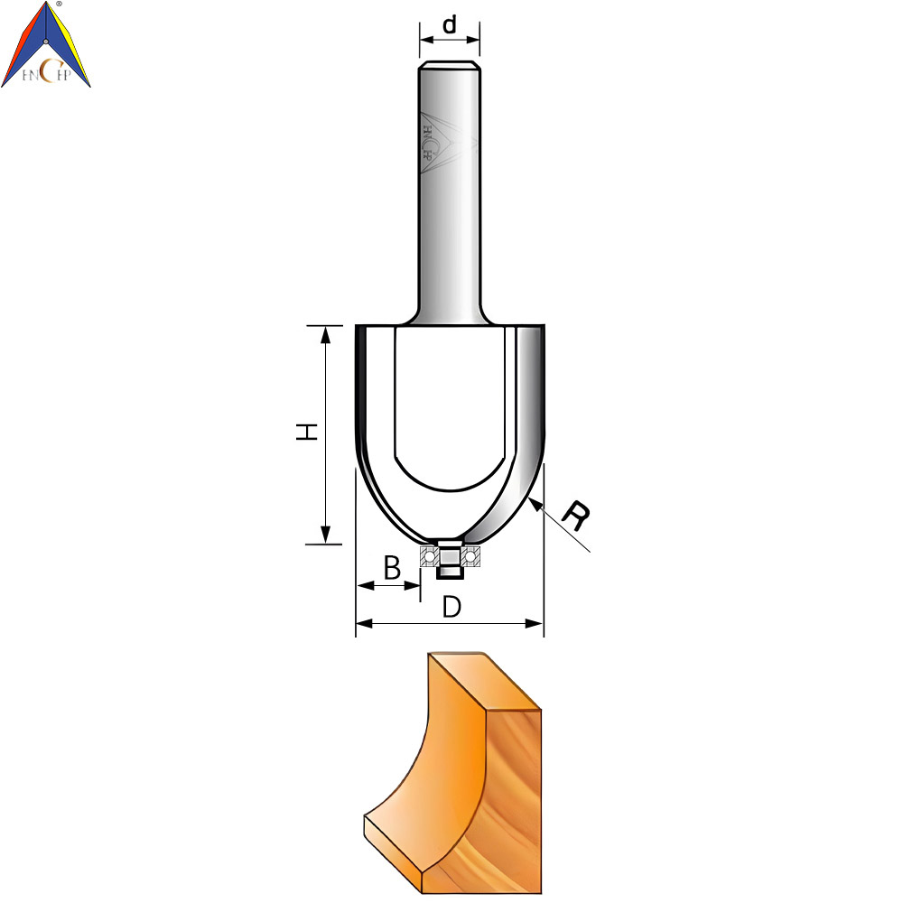CHP3011 - Vertical Raised Panel Router Bit