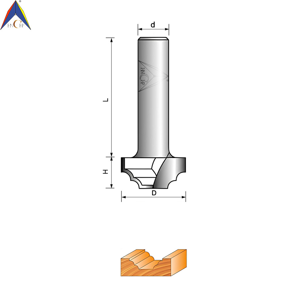 CHP4016 - Classical Plunge Router Bit