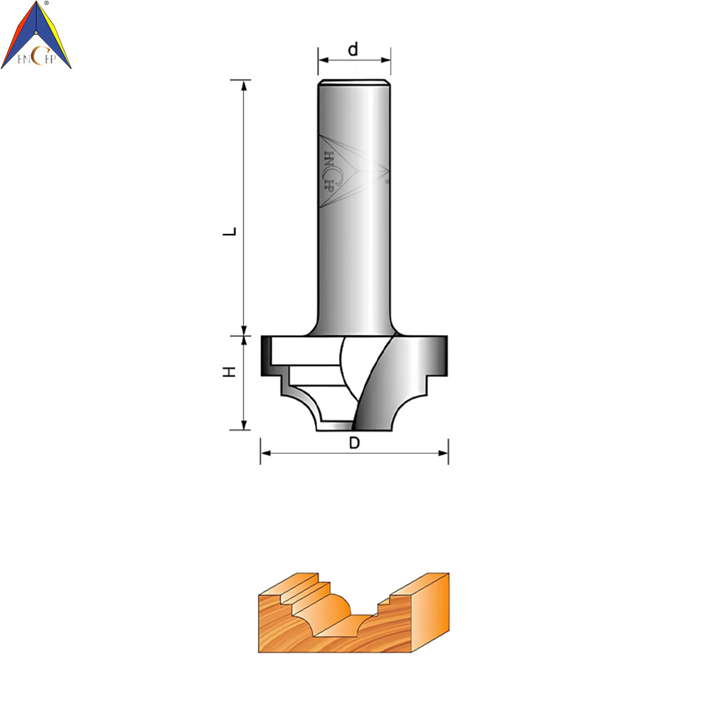 CHP4019 - Classical Plunge Router Bit