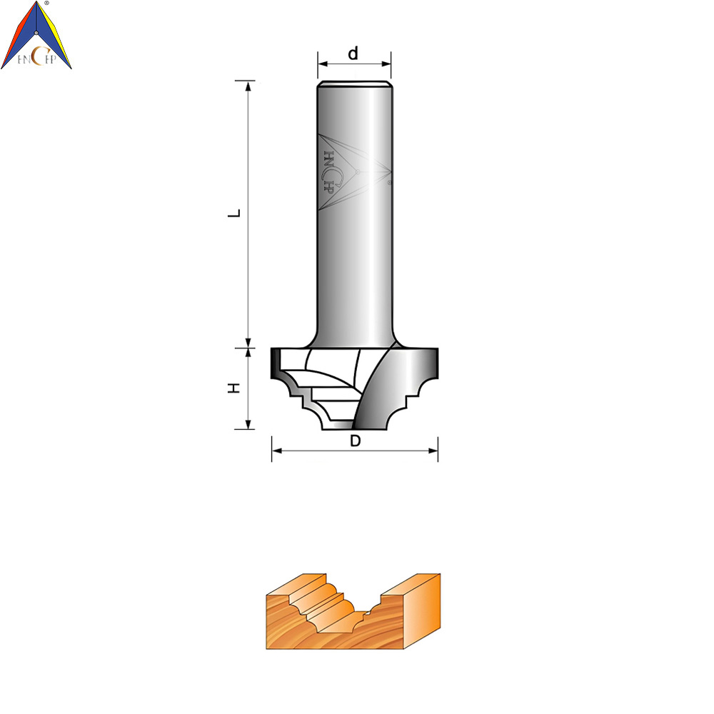 CHP4020 - Classical Plunge Router Bit