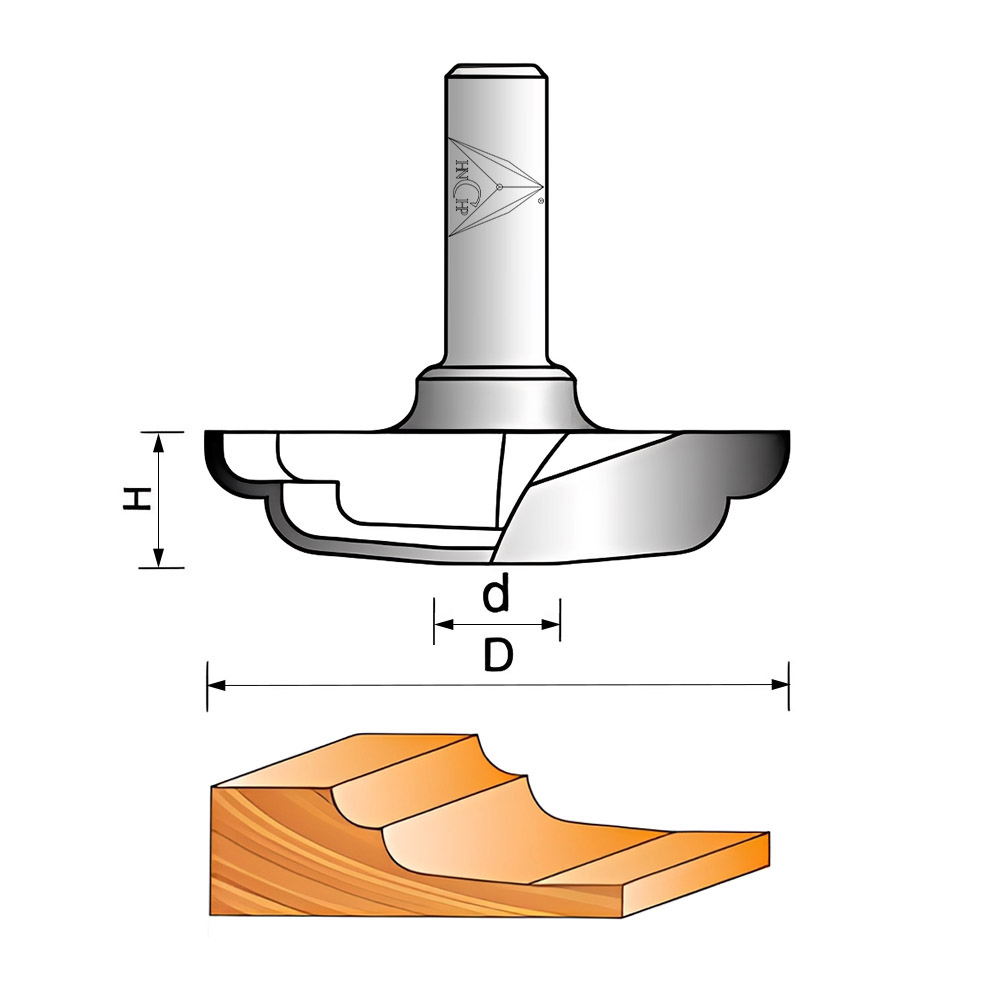 CHP1811 - Raised Panel Router Bit