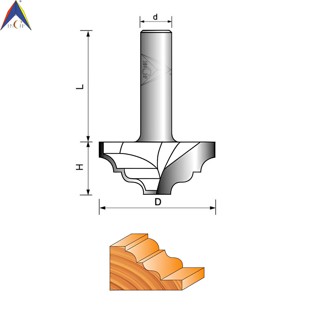 CHP5031 - Classical Plunge Router Bit