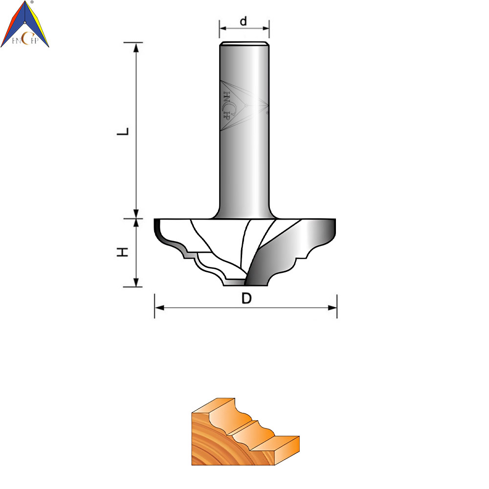 CHP5032 - Classical Plunge Router Bit
