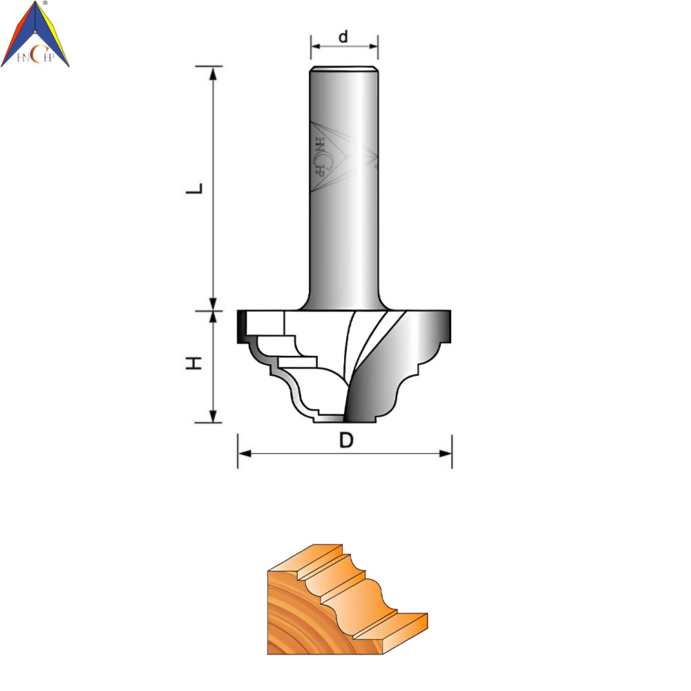 CHP5033 - Classical Plunge Router Bit