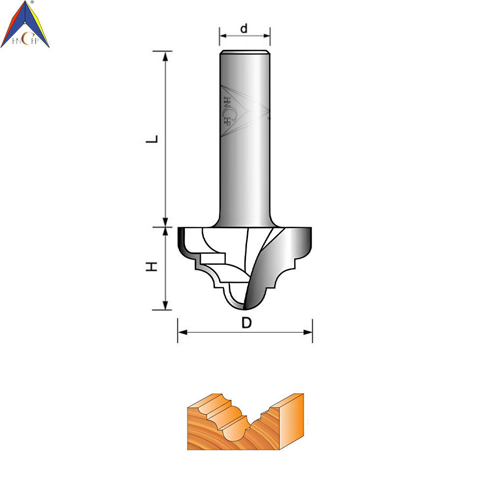 CHP5034 - Classical Plunge Router Bit