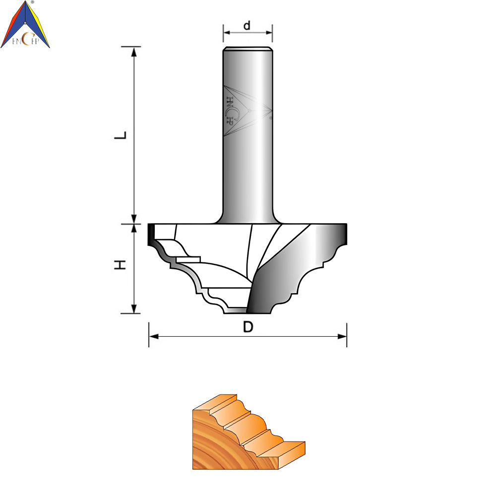 CHP5041 - Classical Plunge Router Bit