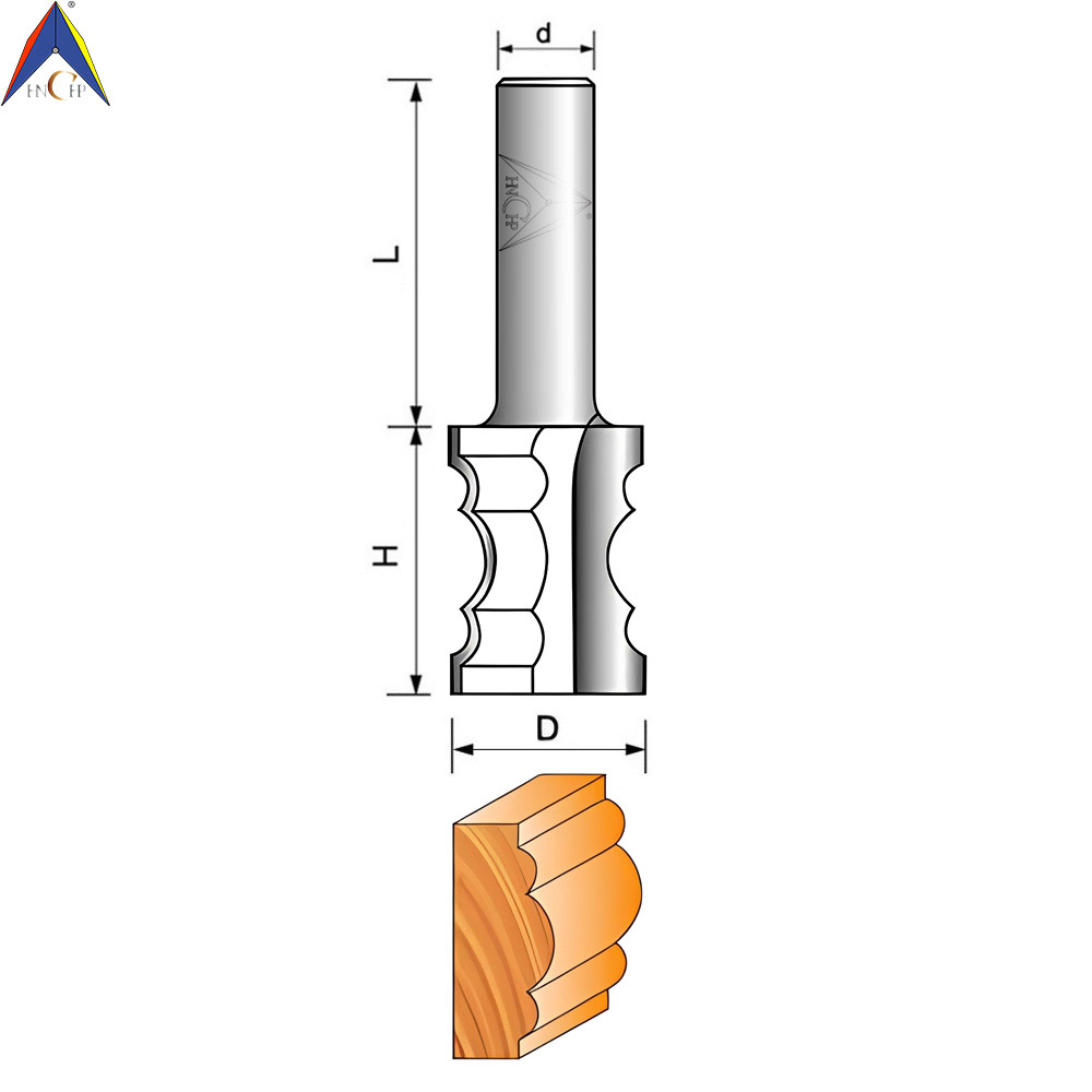 CHP6011 - Face Molding Router Bit