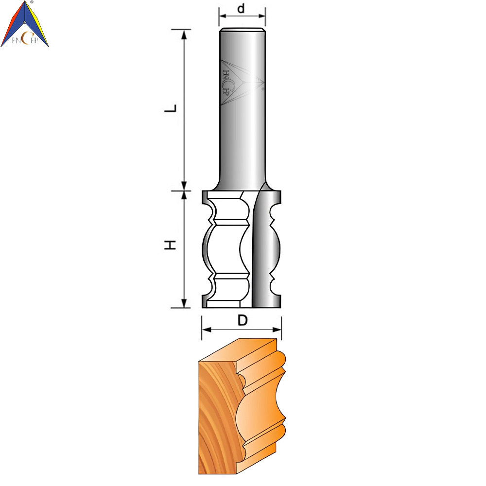 CHP6013 - Face Molding Router Bit