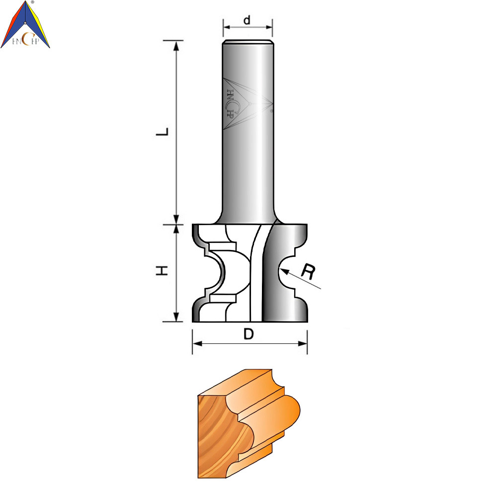 CHP6014 - Face Molding Router Bit