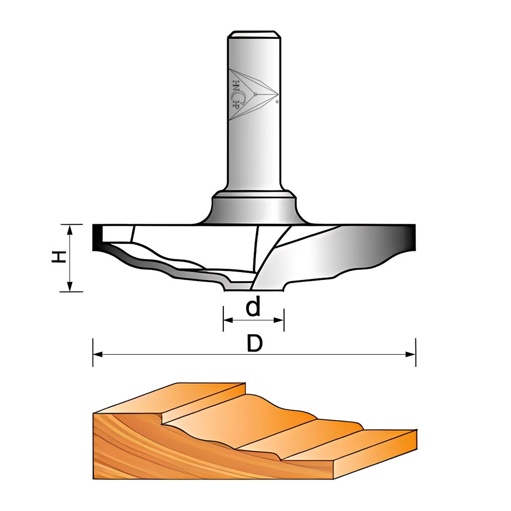 CHP1813 - Raised Panel Router Bit