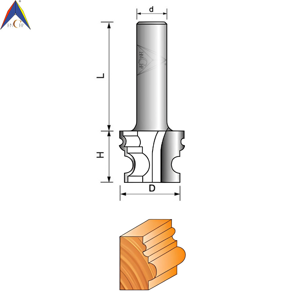 CHP6015 - Face Molding Router Bit
