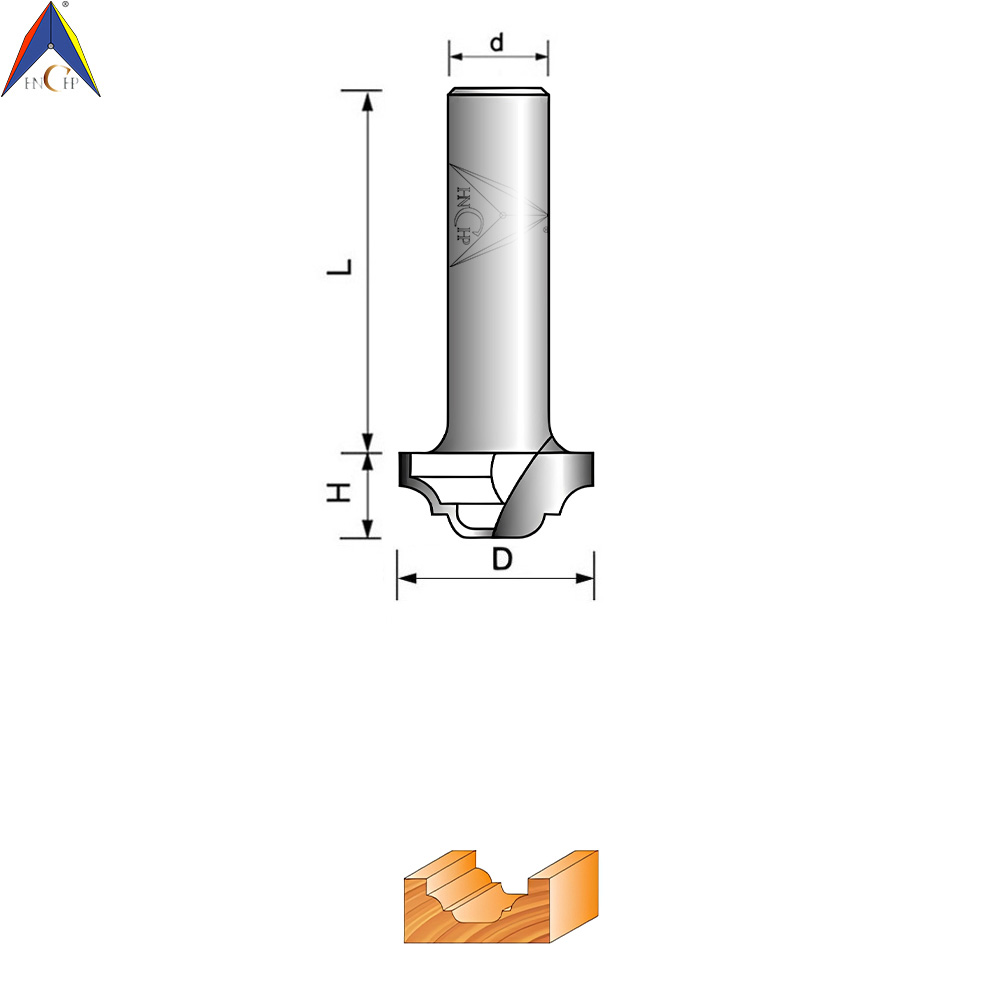 CHP6016 - Classical Plunge Router Bit