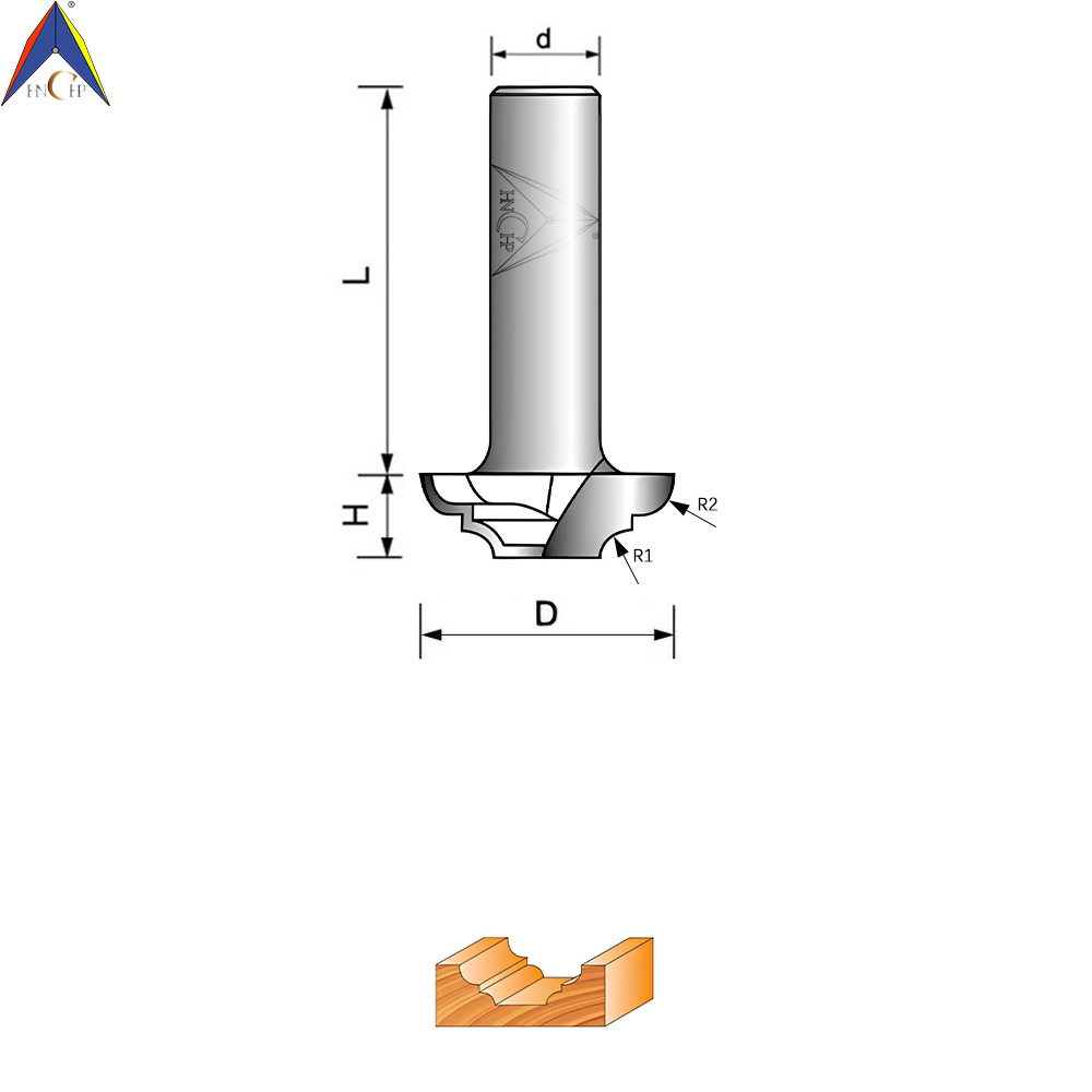 CHP6021 - Classical Plunge Router Bit