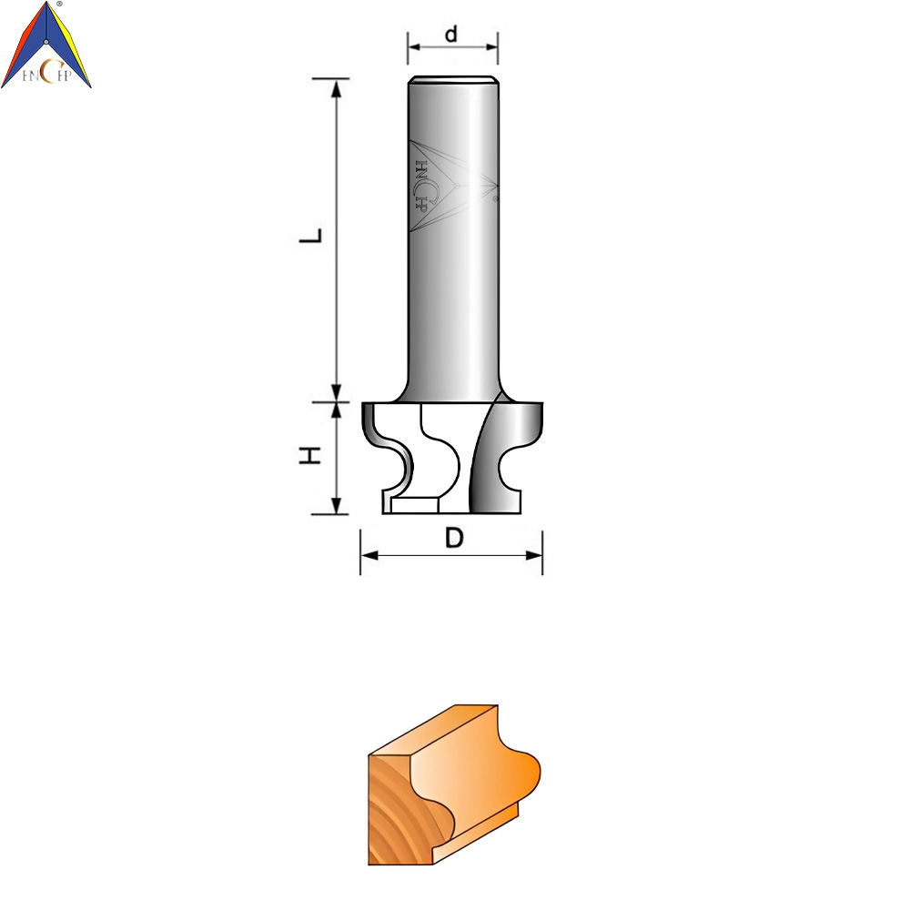 CHP6024 - Face Molding Router Bit