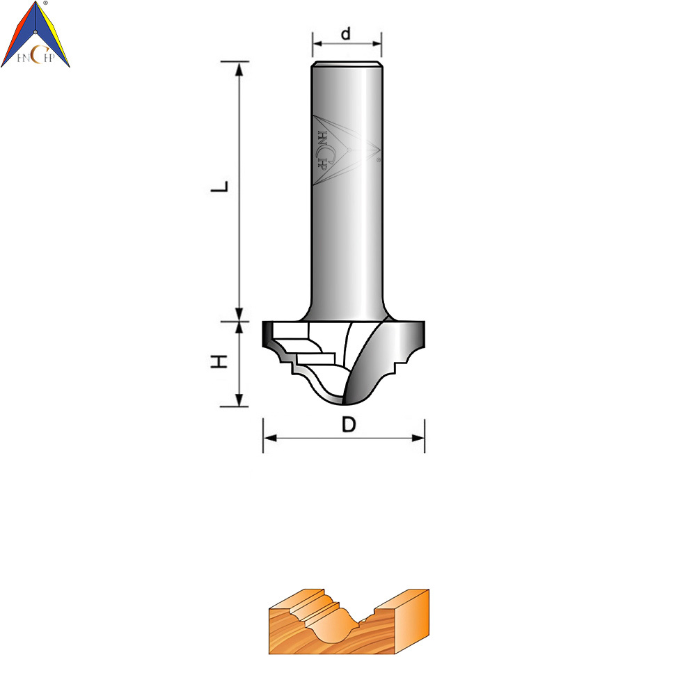 CHP6032 - Classical Plunge Router Bit