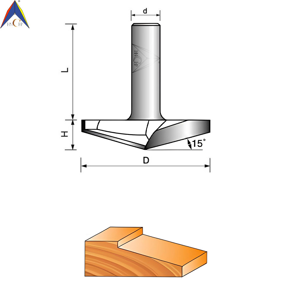 CHP7001 - 15° Raised Panel Router Bit (Industrial Grade)