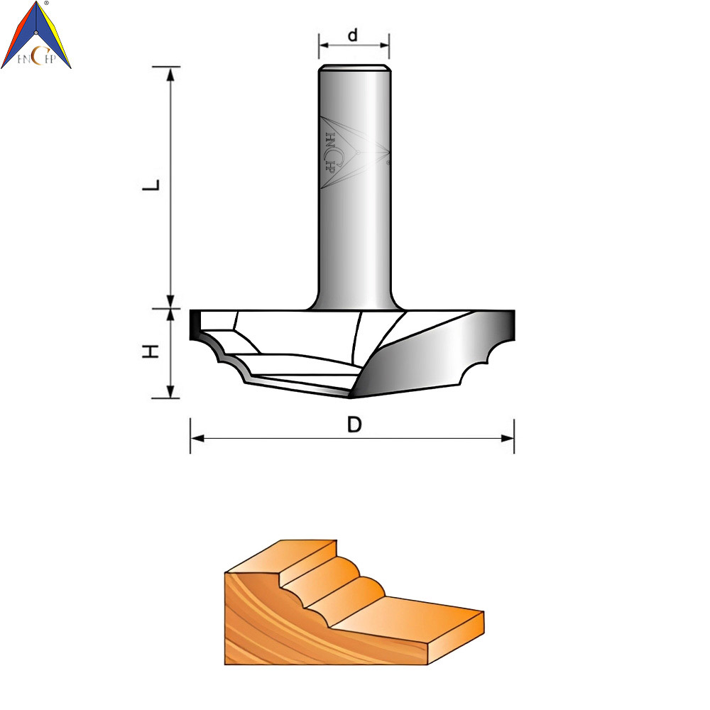 CHP7003 - Raised Panel Plunge Router Bit