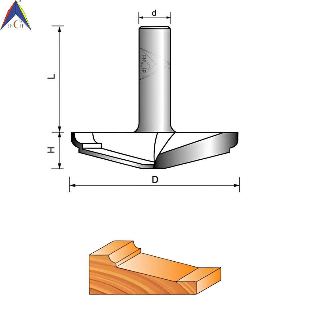 CHP7006 - Raised Panel Plunge Router Bit