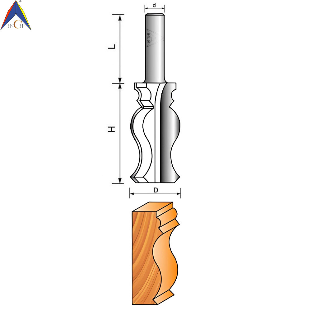 CHP8035 - Face Molding Router Bit