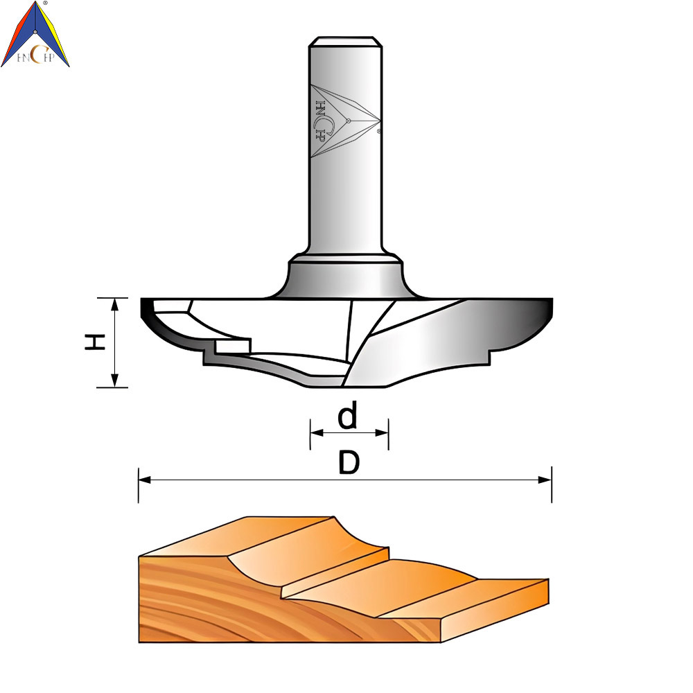 CHP1802 - Raised Panel Router Bit (Professional Grade)