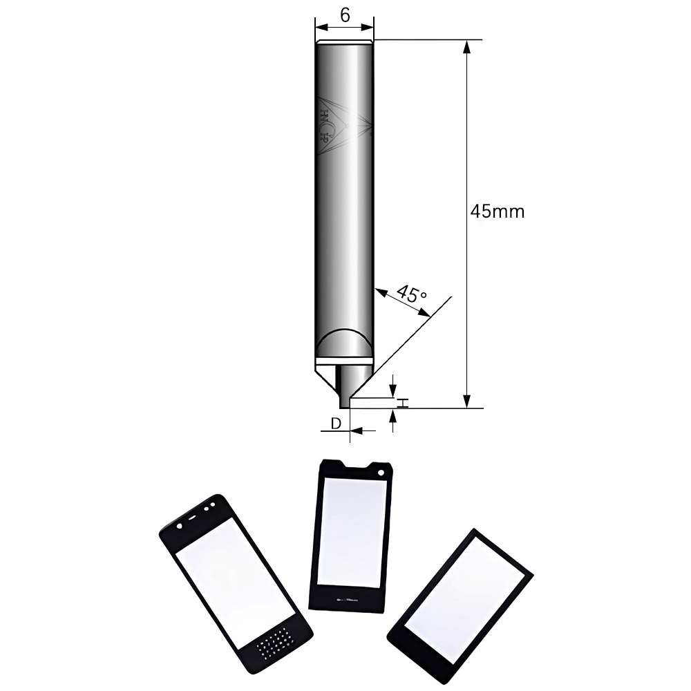 CHP-PCD5100 - PCD Carving Router Bit