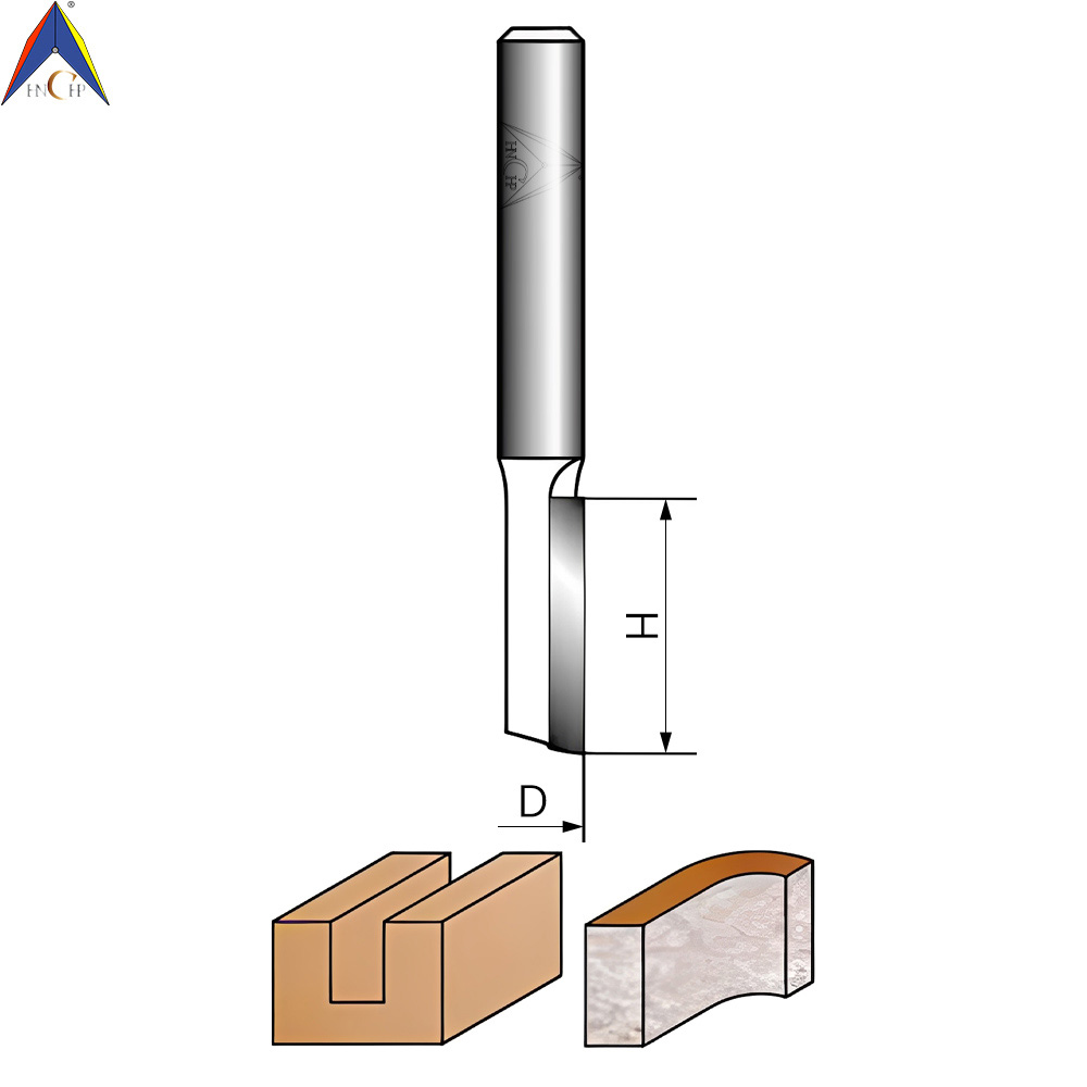 CHP-PCD5101 - PCD Straight Router Bit (1 Flute)