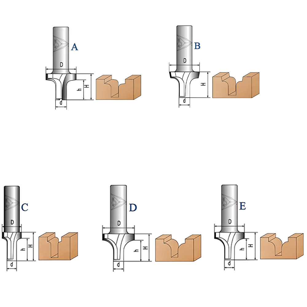 CHP-PCD5270 - PCD Door Line Router Bit