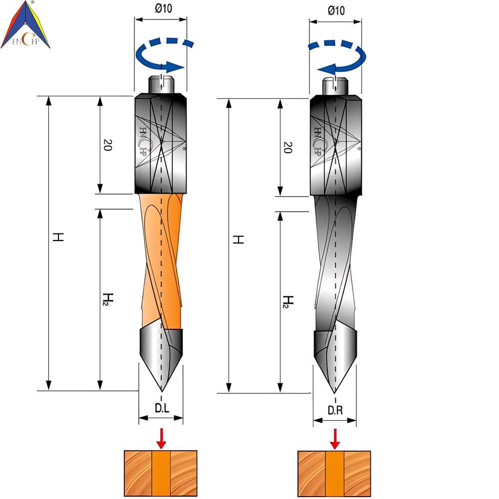 CHP18025 (7) - T.C.T Bit For Multiple Drilling Machines (Right & Left)