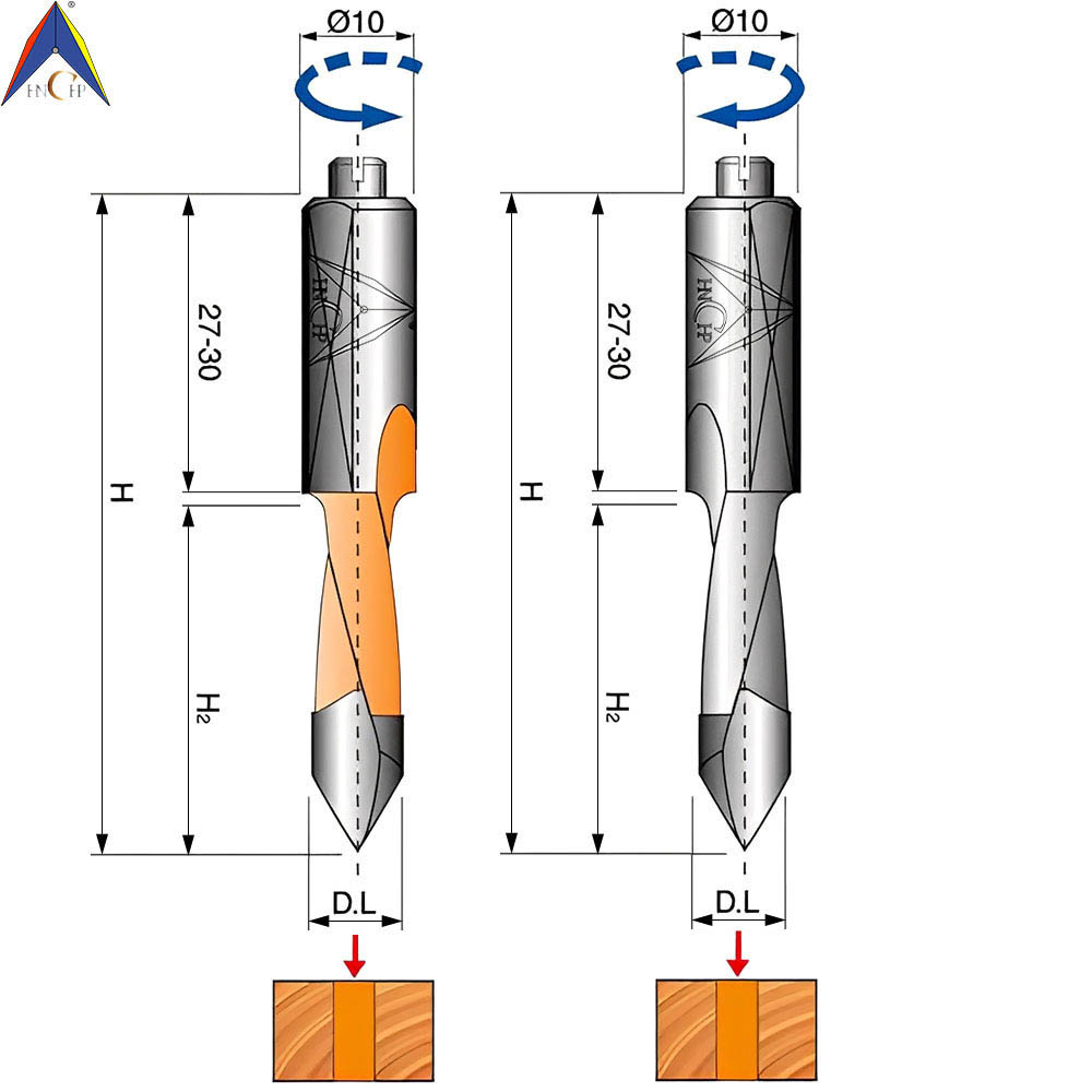 CHP18045 (7) - T.C.T Bit For Multiple Drilling Machines (Right & Left)