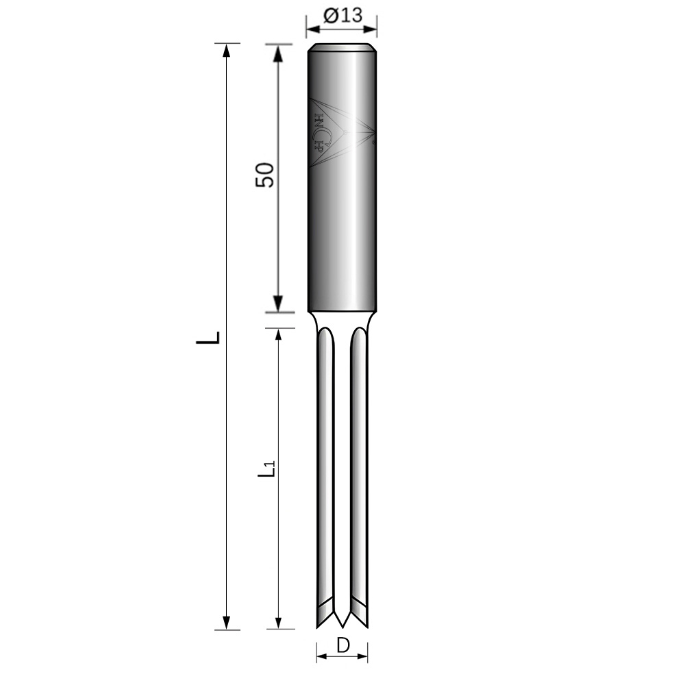 CHP2025 - 4 Flutes Boring Bit (HSS)