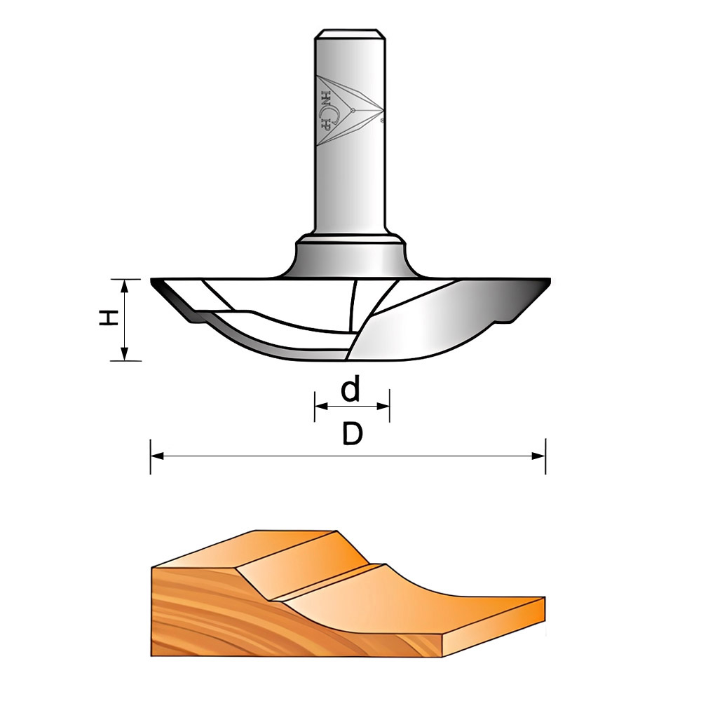 CHP1803 - Raised Panel Router Bit
