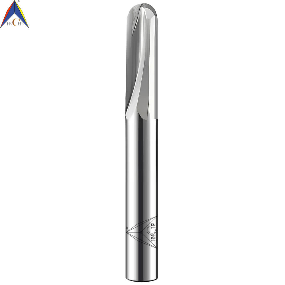CHP304 - 2 Flutes Solid Carbide Straight Flute Ball Nose End Mill