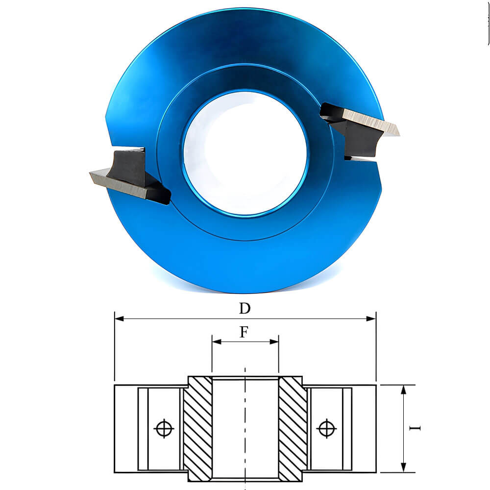 CHPJ001.03 - Carbide Insert Cutterhead Ⅲ