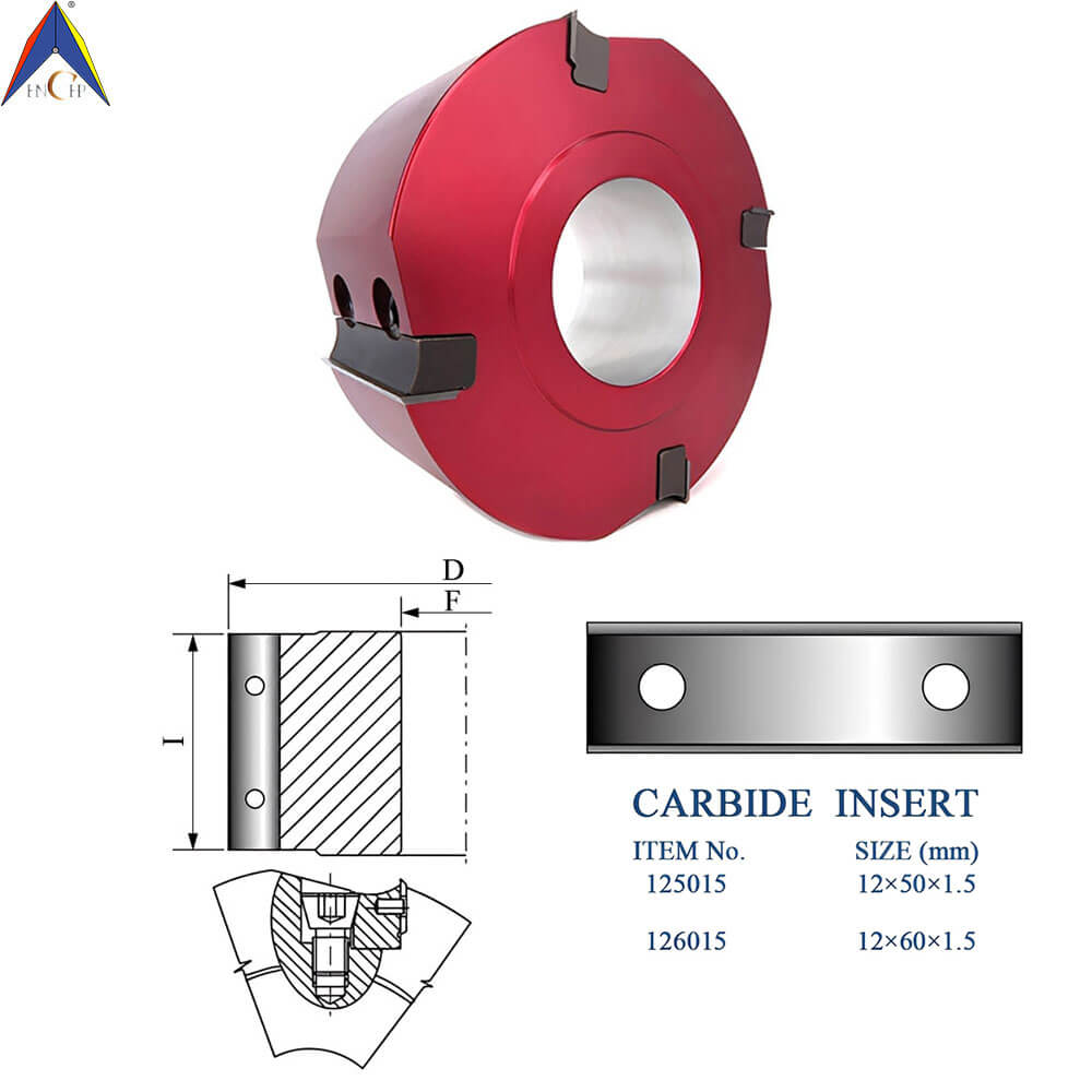 CHPJ002.03 – Carbide Insert Cutterhead For Rabbets Ⅲ