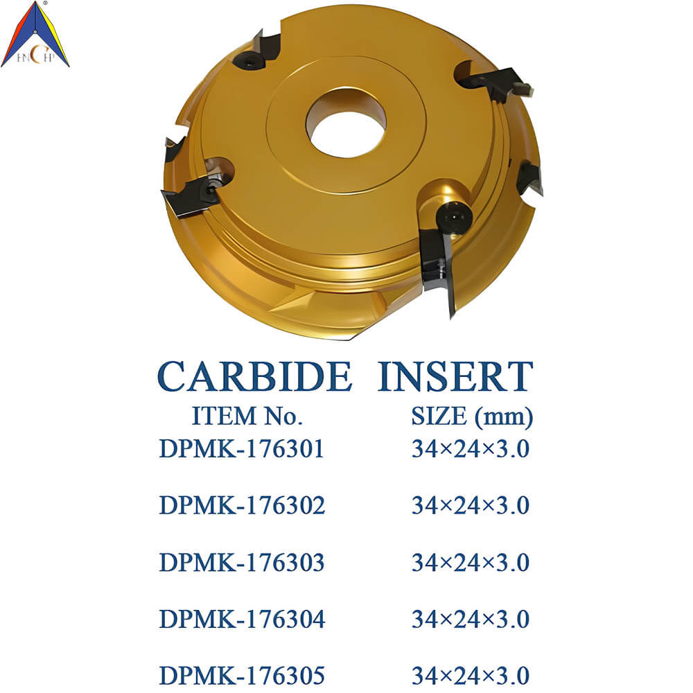 CHPJ008.04 - Carbide Insert Doorframe Cutterhead Set Ⅳ