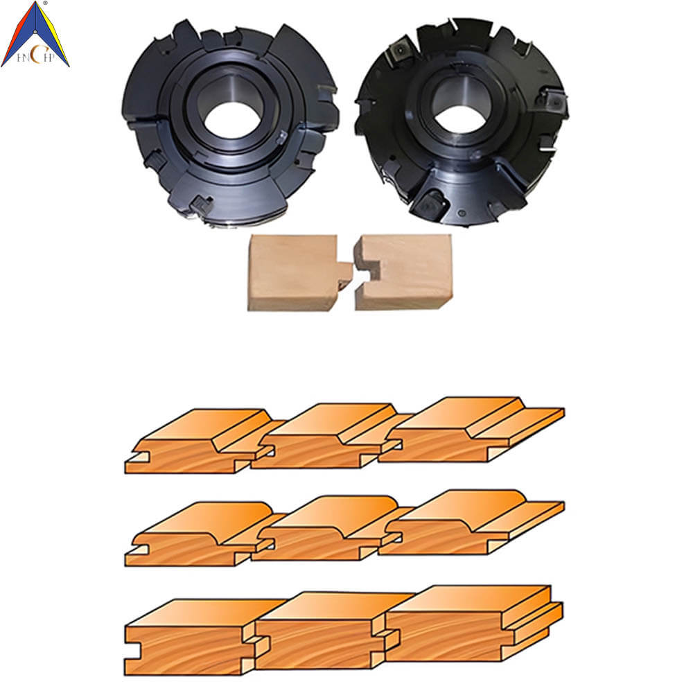 CHPJ009.01 - Carbide Insert Flooring Cutterhead Set