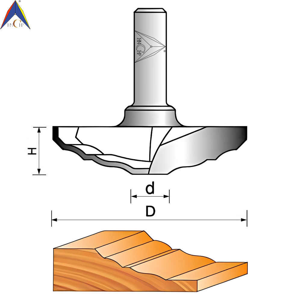 CHP1834 - Raised Panel Router Bit