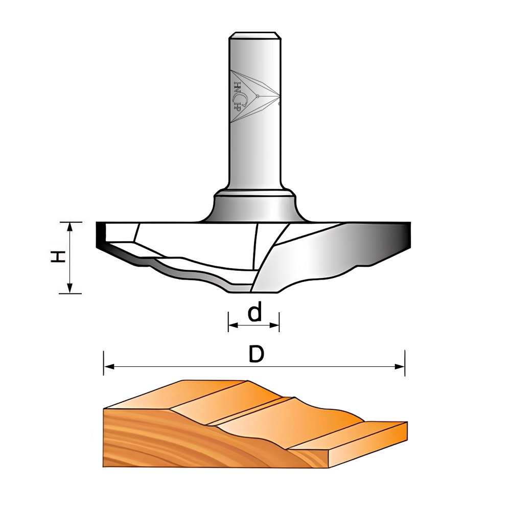 CHP1839 - Raised Panel Router Bit