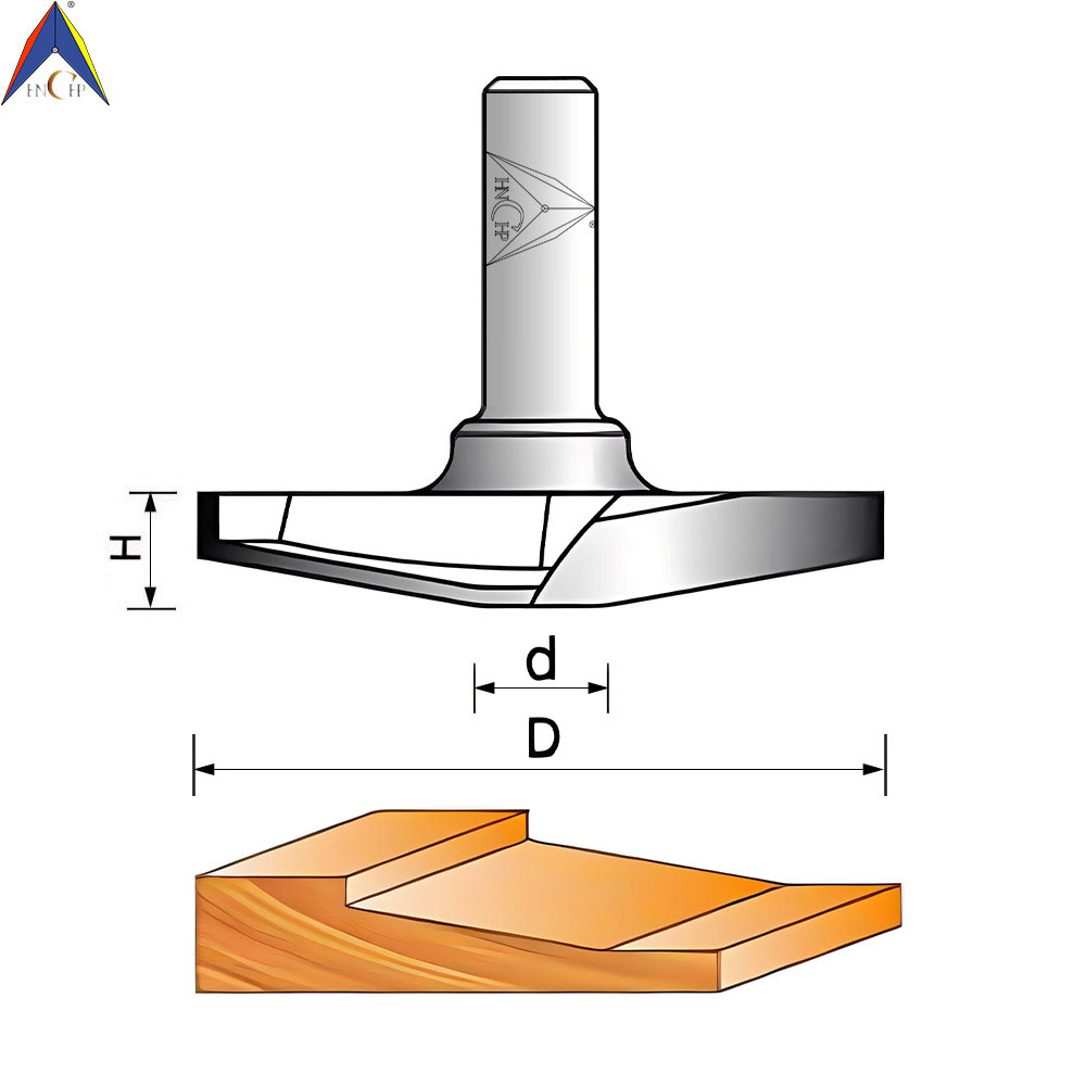CHP1843 - 10° Raised Panel Router Bit (Industrial Grade)